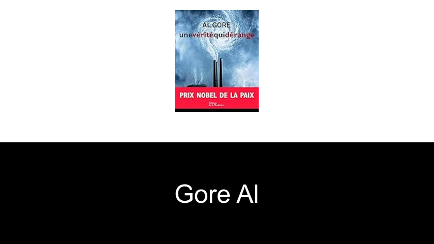 livres de Gore Al