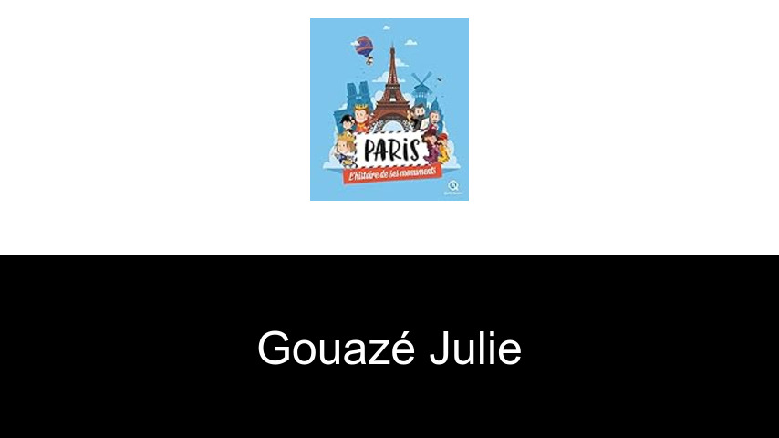 livres de Gouazé Julie
