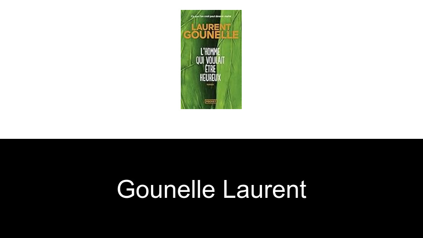 livres de Gounelle Laurent