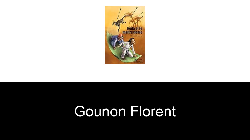 livres de Gounon Florent