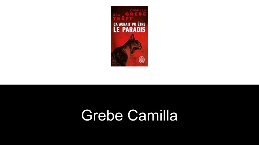 livres de Grebe Camilla