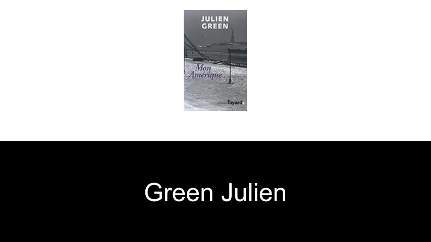 livres de Green Julien