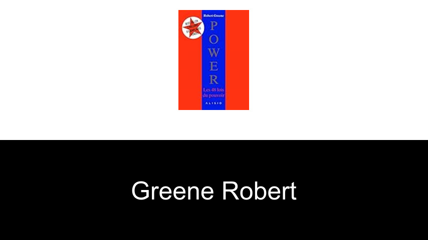 livres de Greene Robert