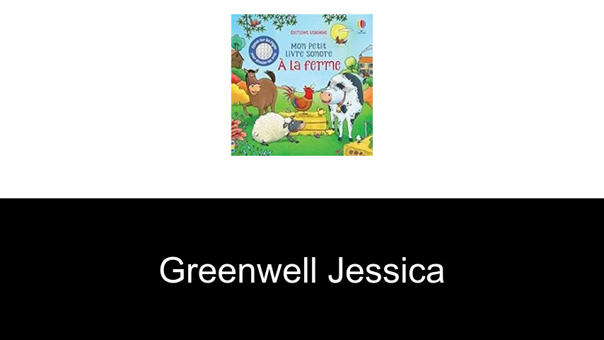 livres de Greenwell Jessica