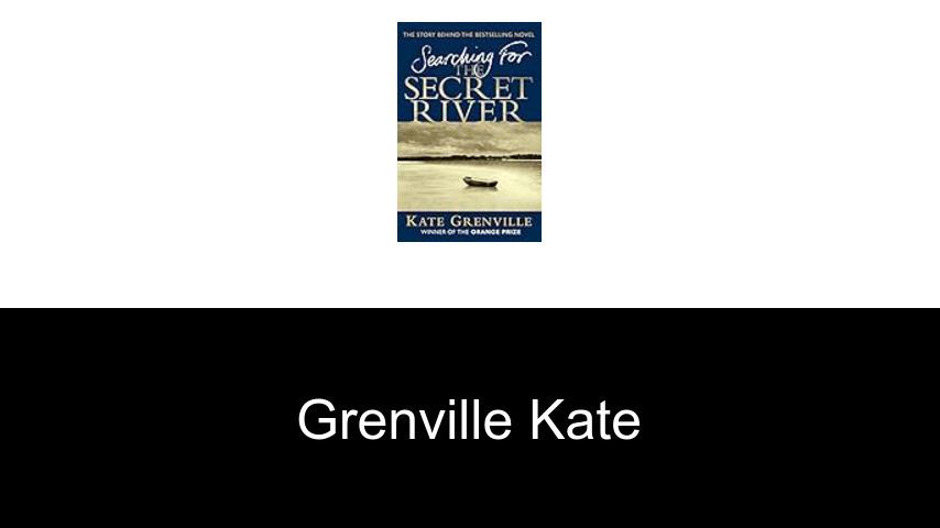 livres de Grenville Kate