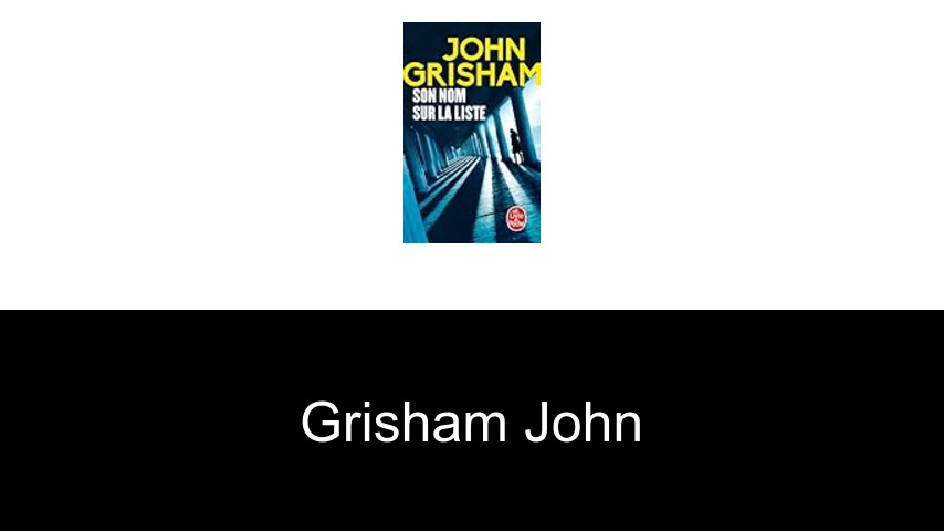 livres de Grisham John