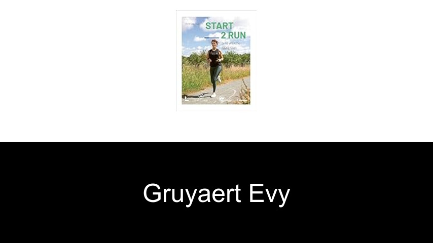 livres de Gruyaert Evy