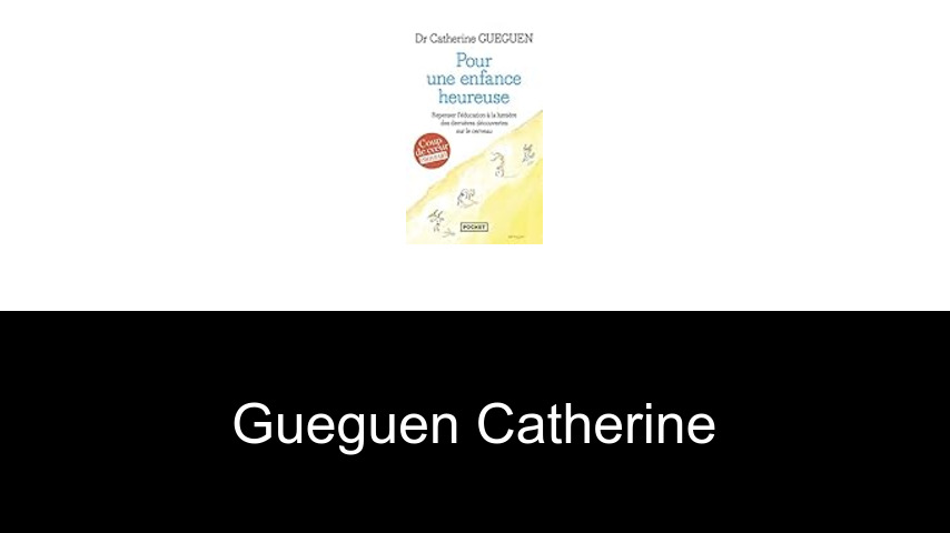 livres de Gueguen Catherine