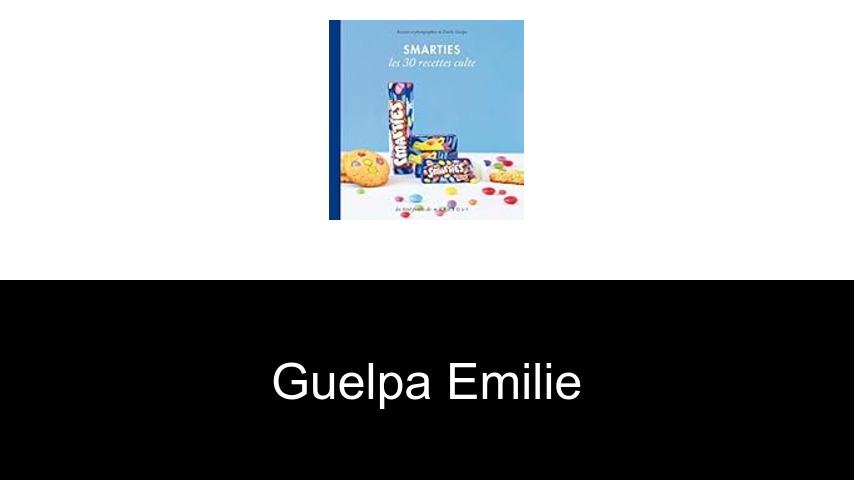 livres de Guelpa Emilie