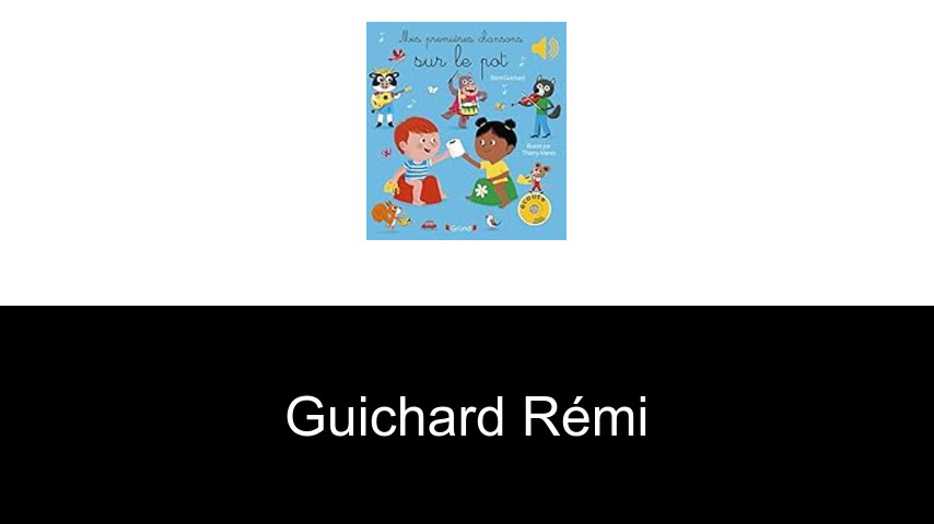 livres de Guichard Rémi