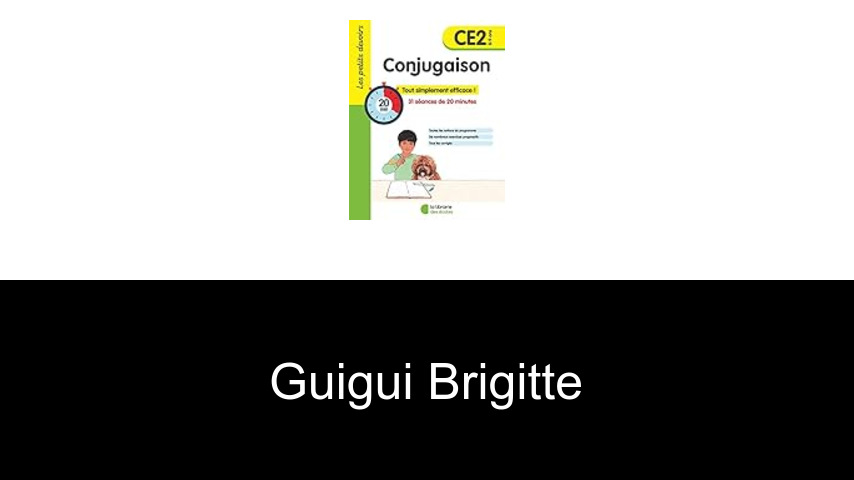 livres de Guigui Brigitte