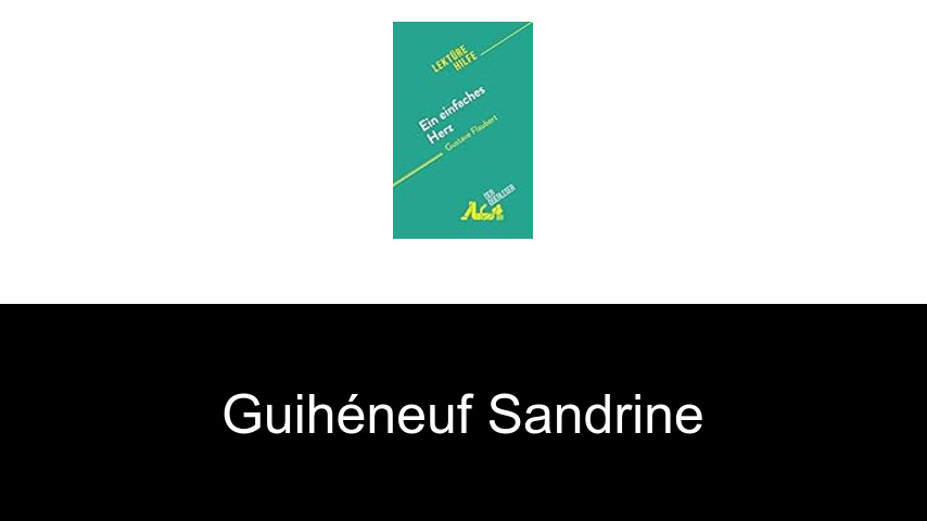 livres de Guihéneuf Sandrine