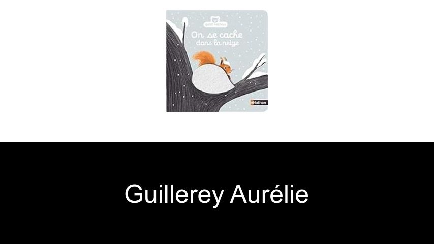 livres de Guillerey Aurélie