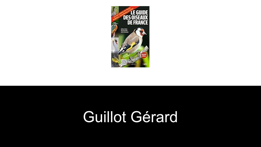 livres de Guillot Gérard