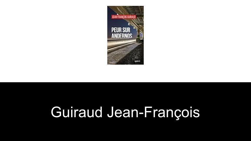 livres de Guiraud Jean-François