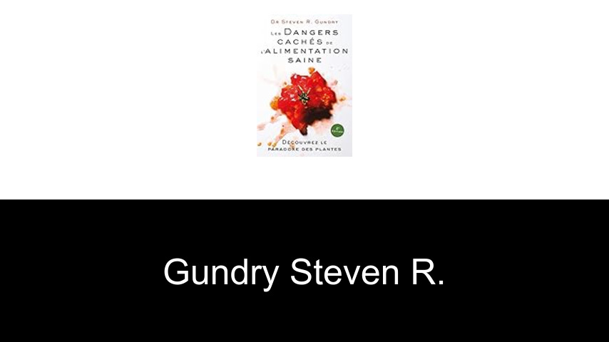livres de Gundry Steven R.
