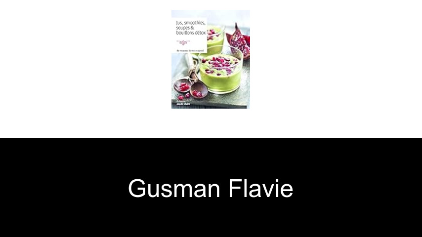 livres de Gusman Flavie