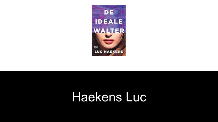 livres de Haekens Luc