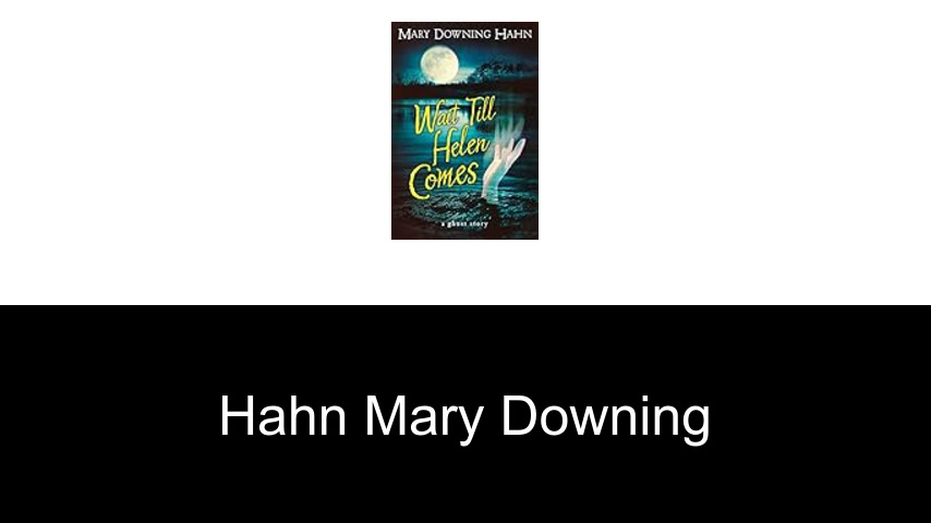 livres de Hahn Mary Downing