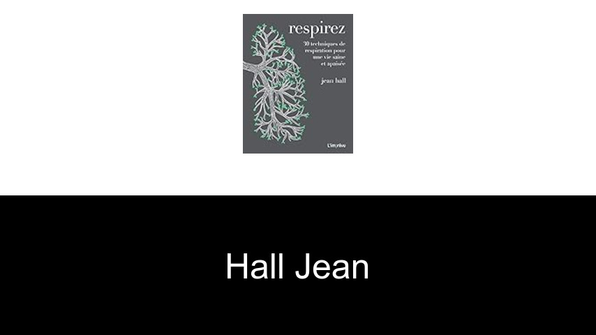 livres de Hall Jean