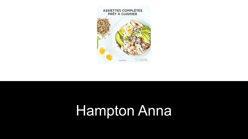 livres de Hampton Anna