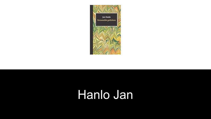 livres de Hanlo Jan