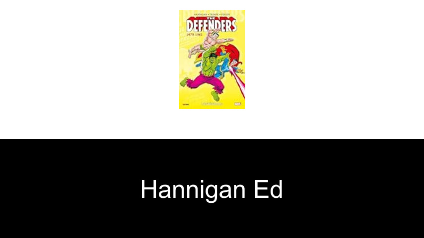 livres de Hannigan Ed
