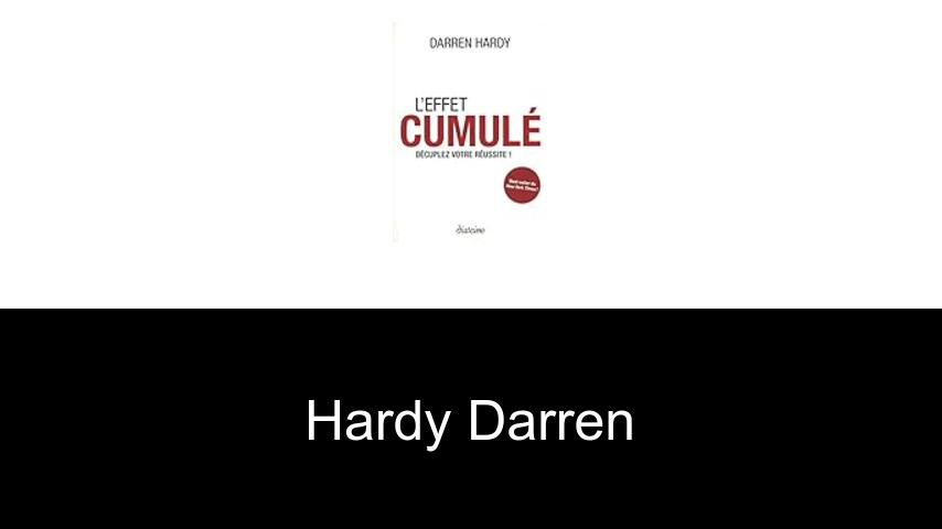 livres de Hardy Darren