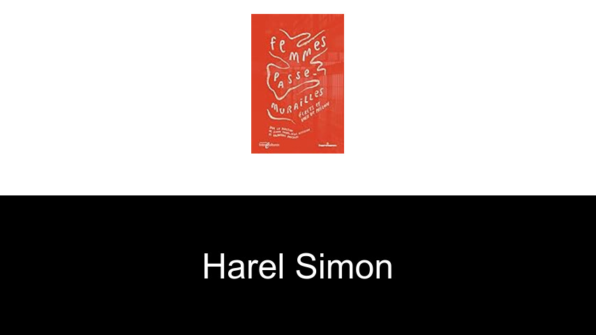 livres de Harel Simon
