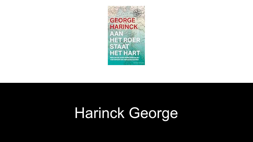 livres de Harinck George