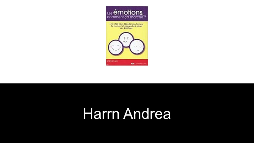 livres de Harrn Andrea