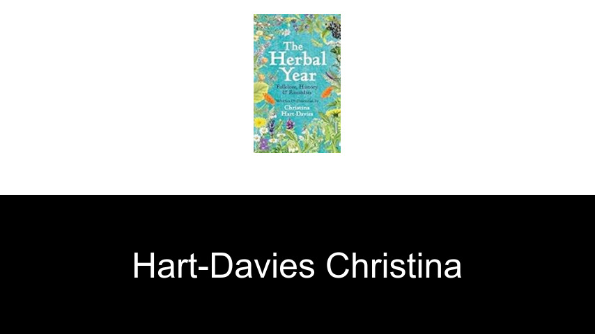 livres de Hart-Davies Christina
