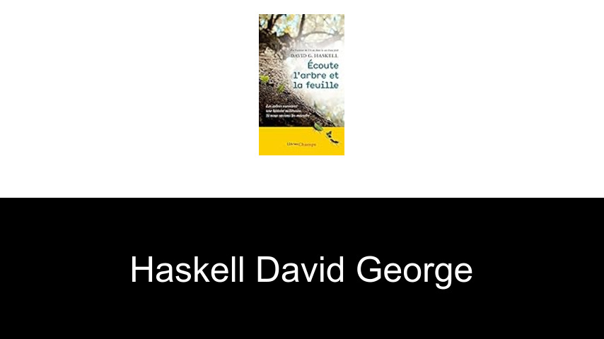 livres de Haskell David George