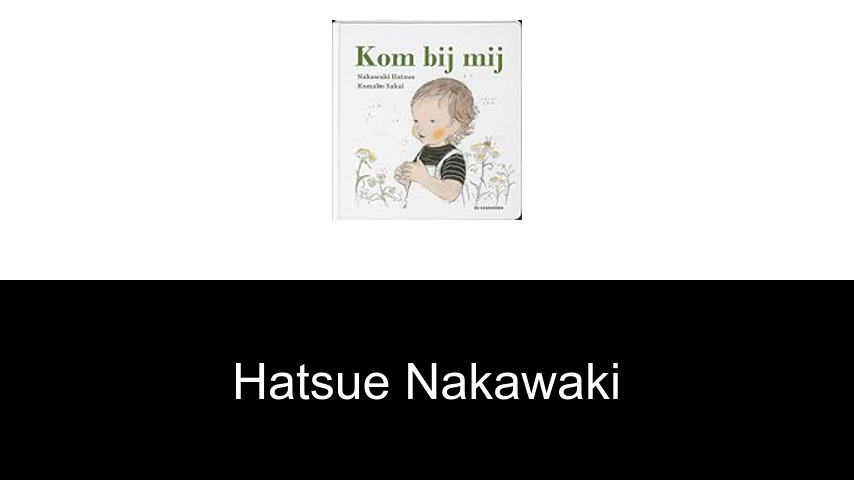 livres de Hatsue Nakawaki