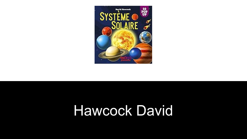 livres de Hawcock David