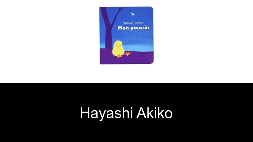livres de Hayashi Akiko