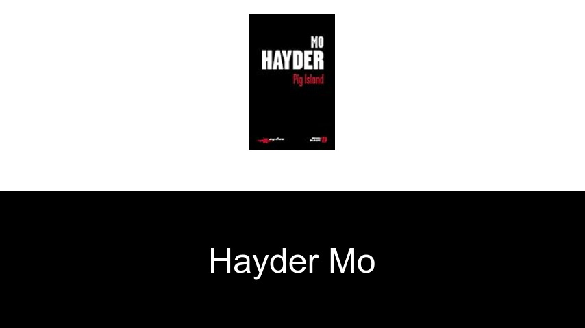 livres de Hayder Mo