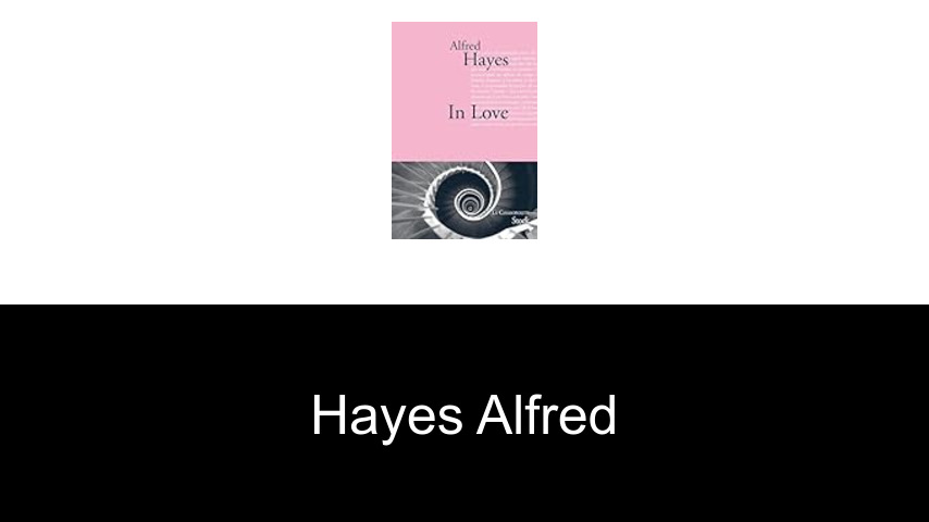 livres de Hayes Alfred