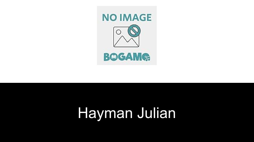 livres de Hayman Julian