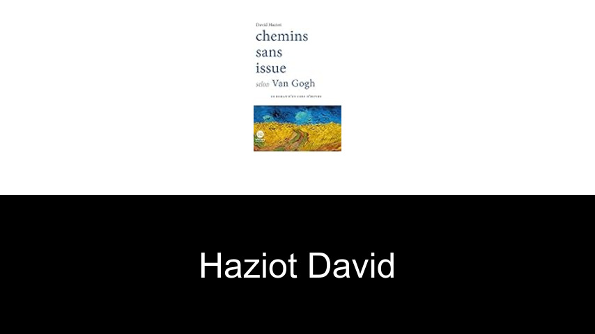 livres de Haziot David