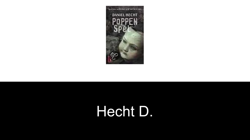 livres de Hecht D.