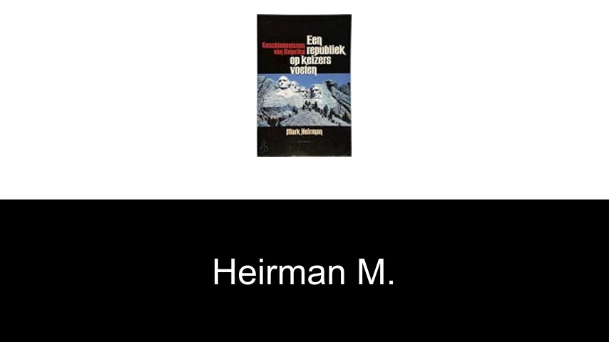 livres de Heirman M.