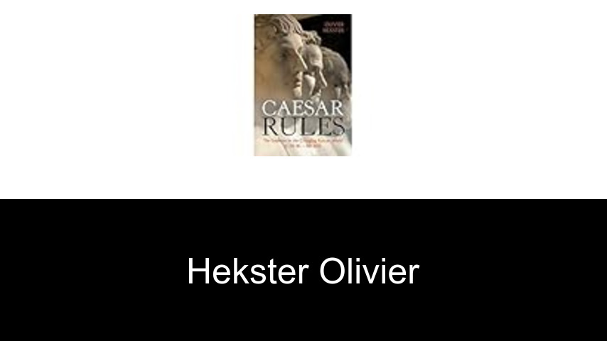 livres de Hekster Olivier