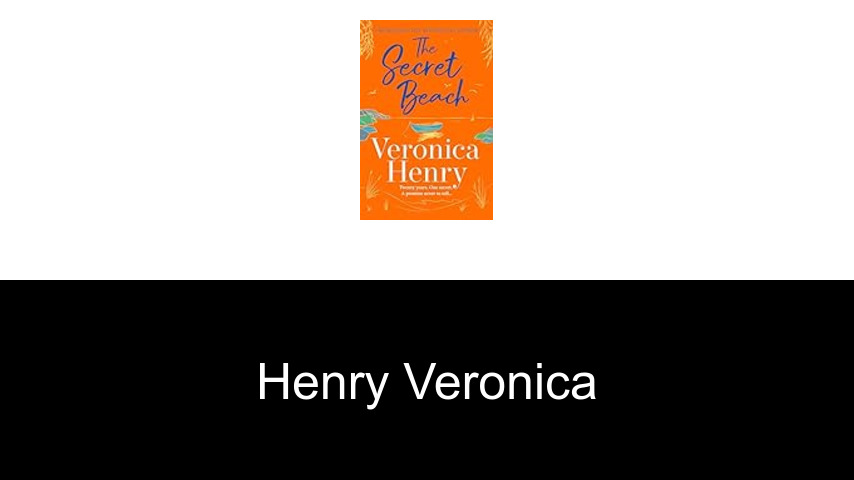 livres de Henry Veronica