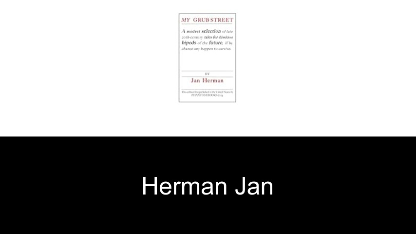livres de Herman Jan