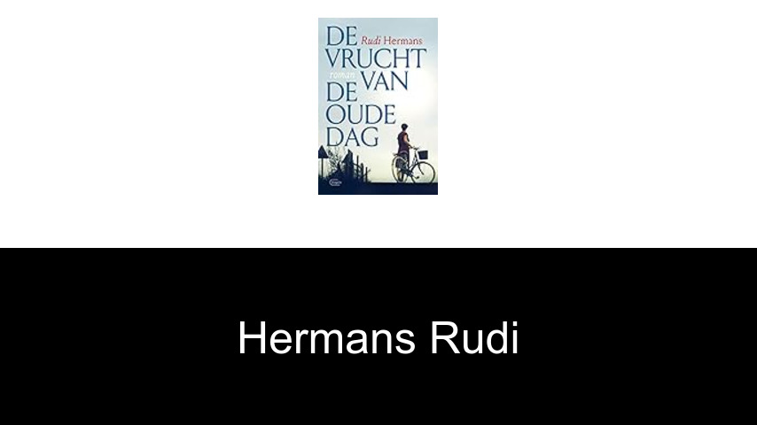 livres de Hermans Rudi