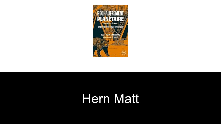 livres de Hern Matt