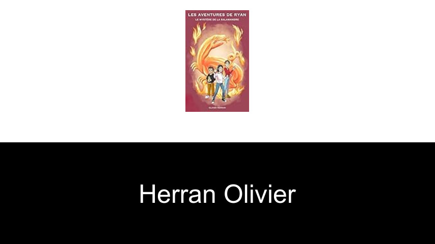 livres de Herran Olivier