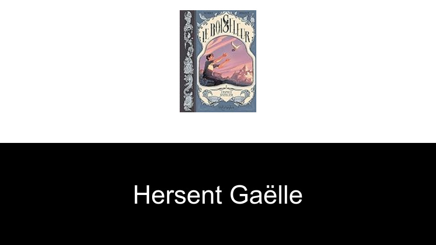 livres de Hersent Gaëlle