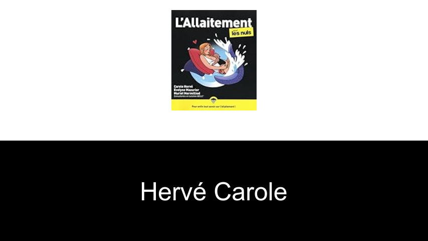 livres de Hervé Carole
